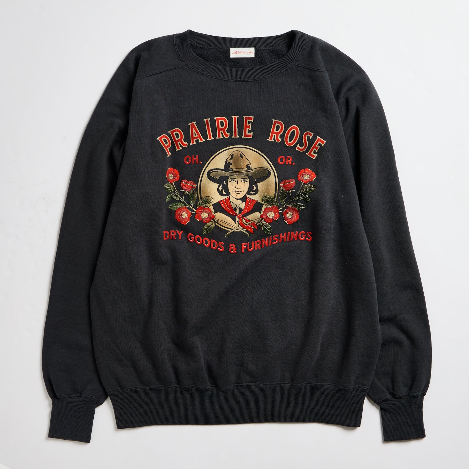 AZUMA(アズマ）裏毛 PRAIRIE ROSE FREEDOM SLEEVE SWEAT – a.g.