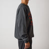 【PRE ORDER】PRAIRIE ROSEカラーフロッキープリントFREEDOM SLEEVE SWEAT（SPL-AGS-253010)