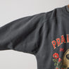 【PRE ORDER】PRAIRIE ROSEカラーフロッキープリントFREEDOM SLEEVE SWEAT（SPL-AGS-253010)